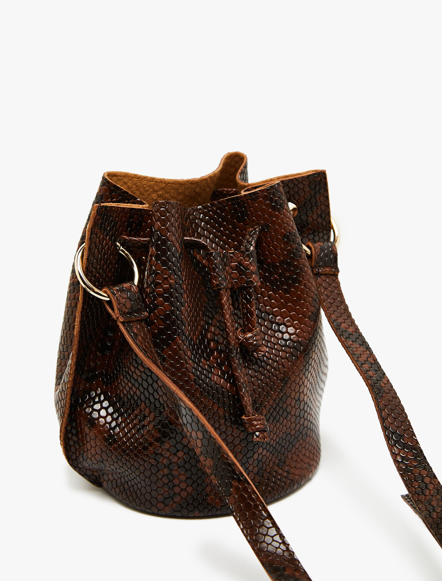  Kadın Deri Görünümlü Omuz Çantası