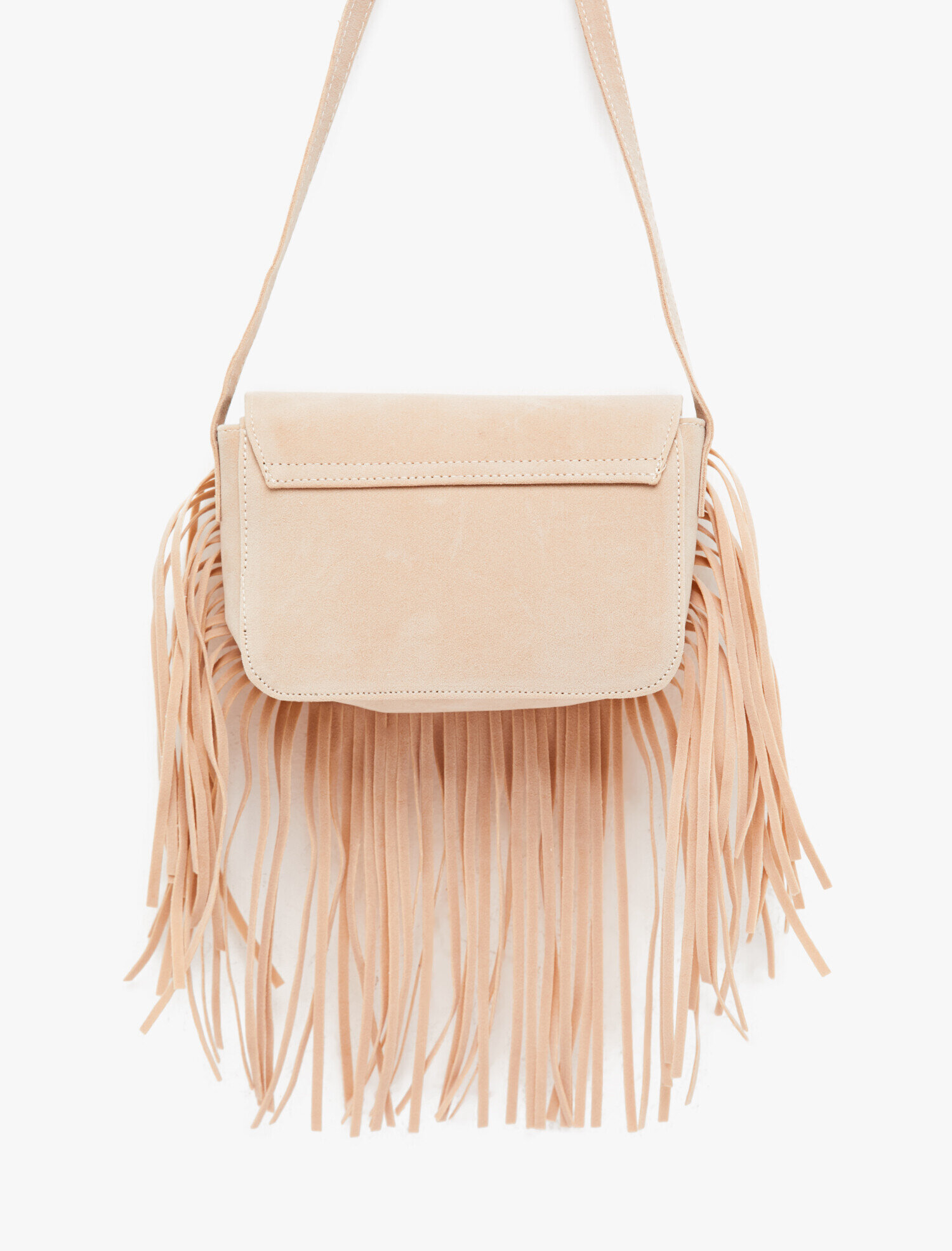  Kadın Püskül Detaylı Çanta