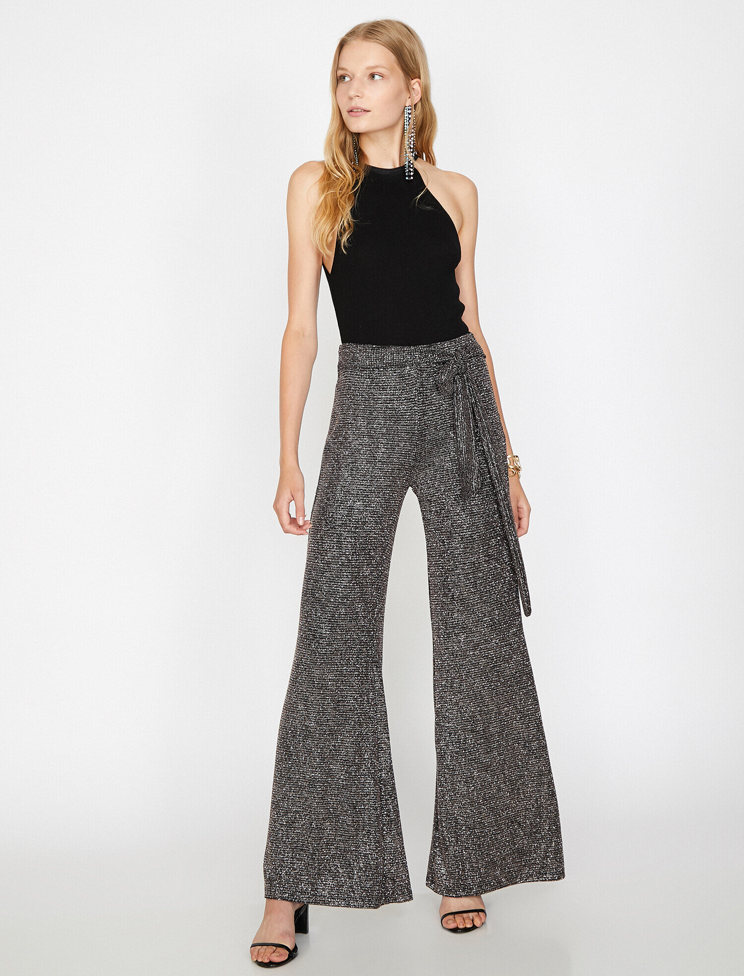   Beli Bağlamalı Pantolon