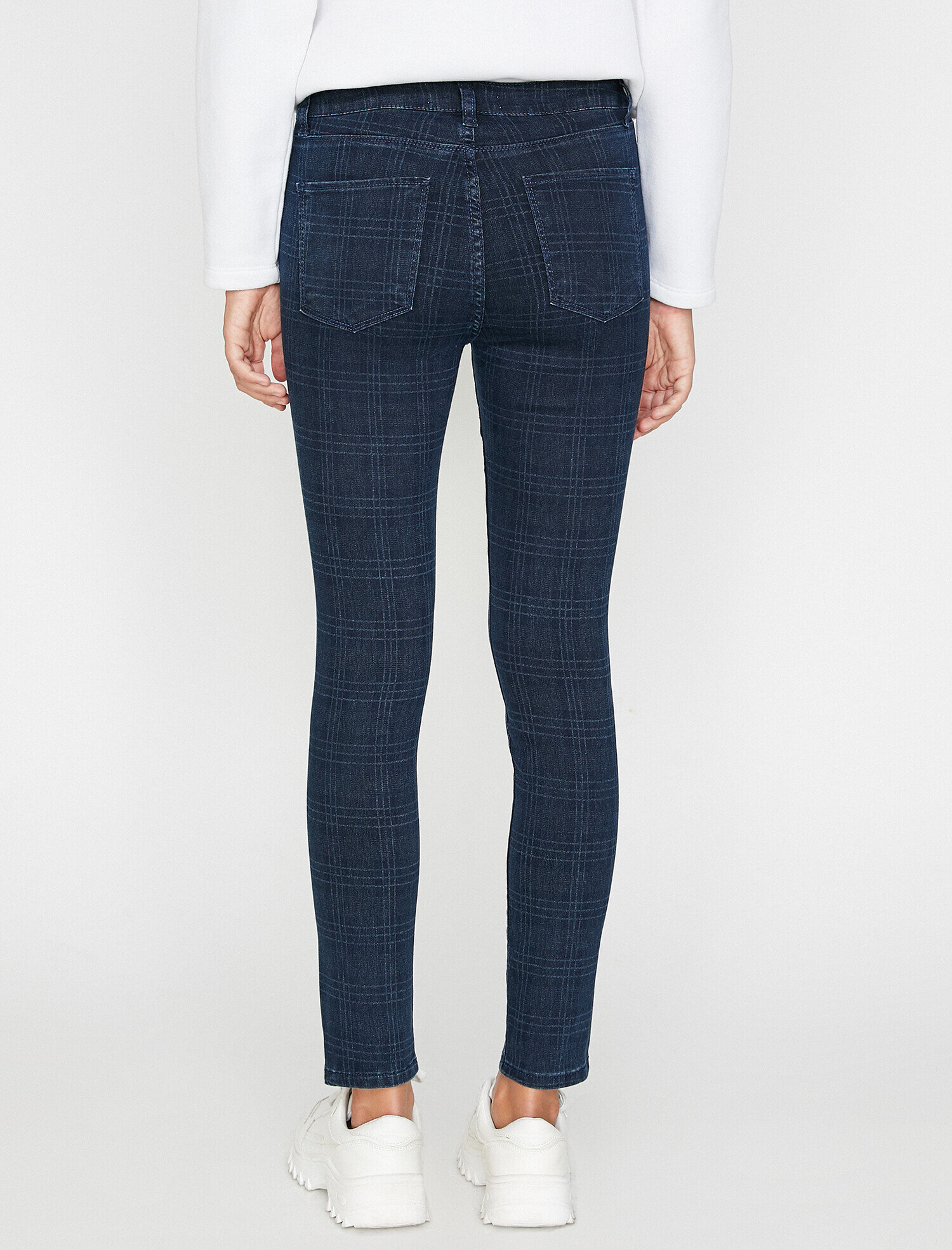   Skinny Fit Jean -Yüksek Bel Dar Kesim Dar Paça Pantolon