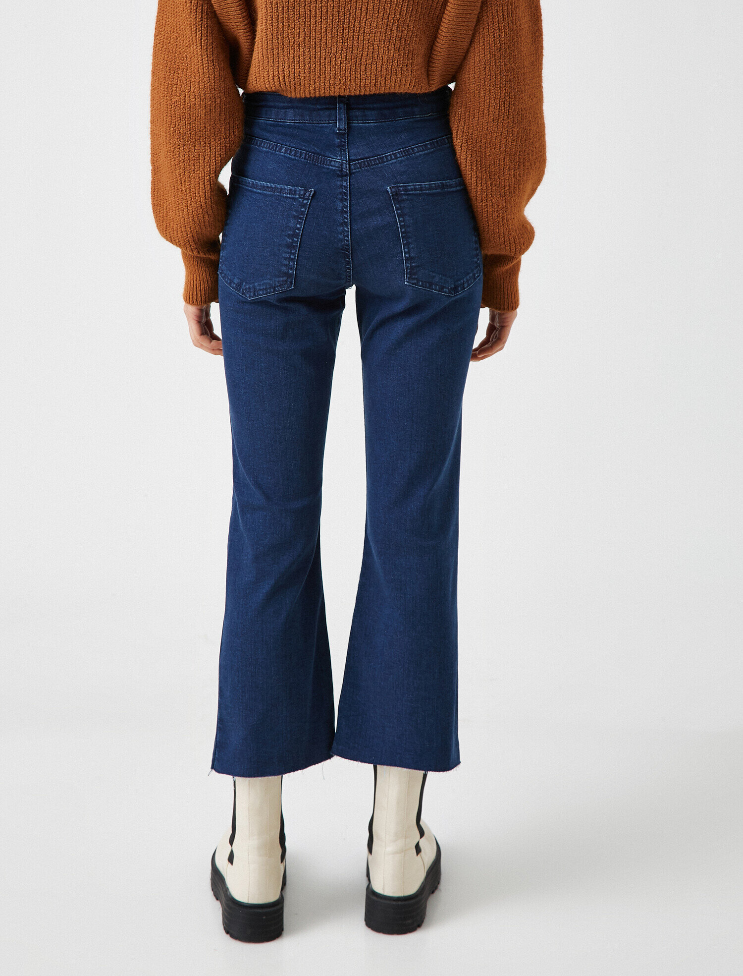   İspanyol Paça Kot Pantolon