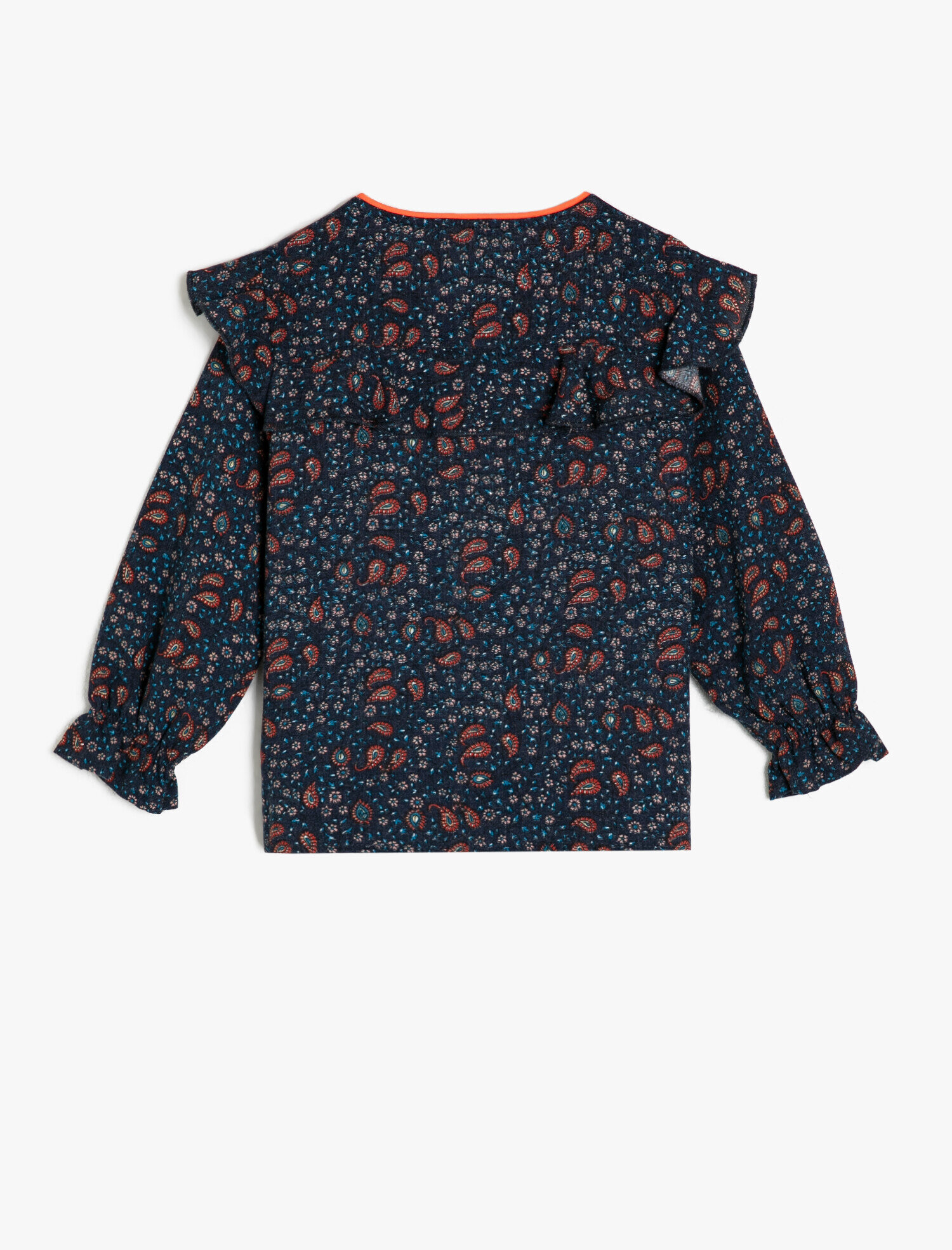  Kız Çocuk Desenli Gömlek