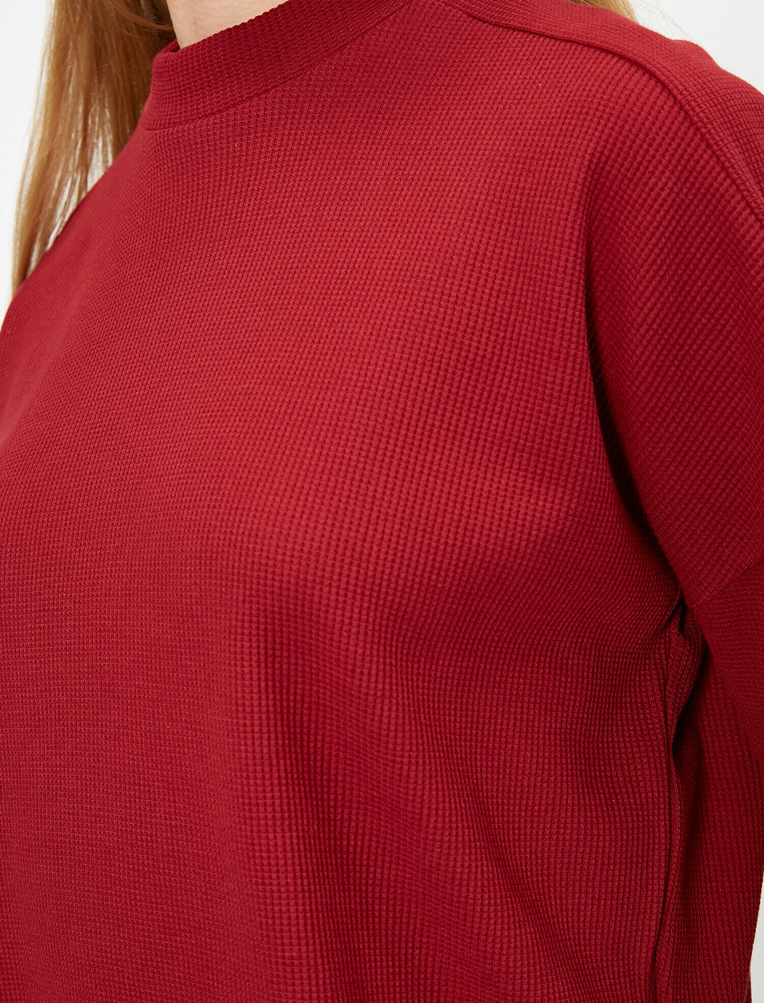   Bisiklet Yaka Sweatshirt