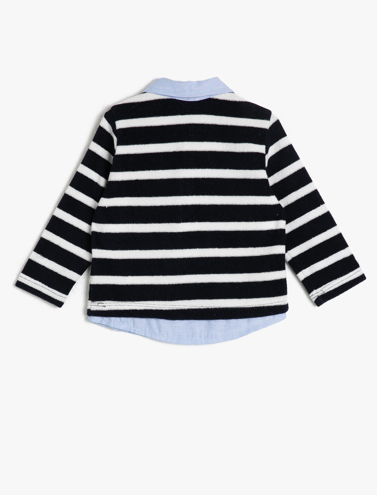  Erkek Bebek Çizgili Sweatshirt