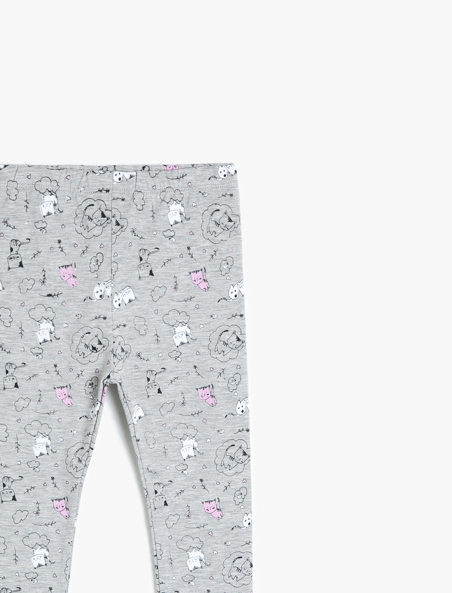 Kız Bebek Baskılı Tayt