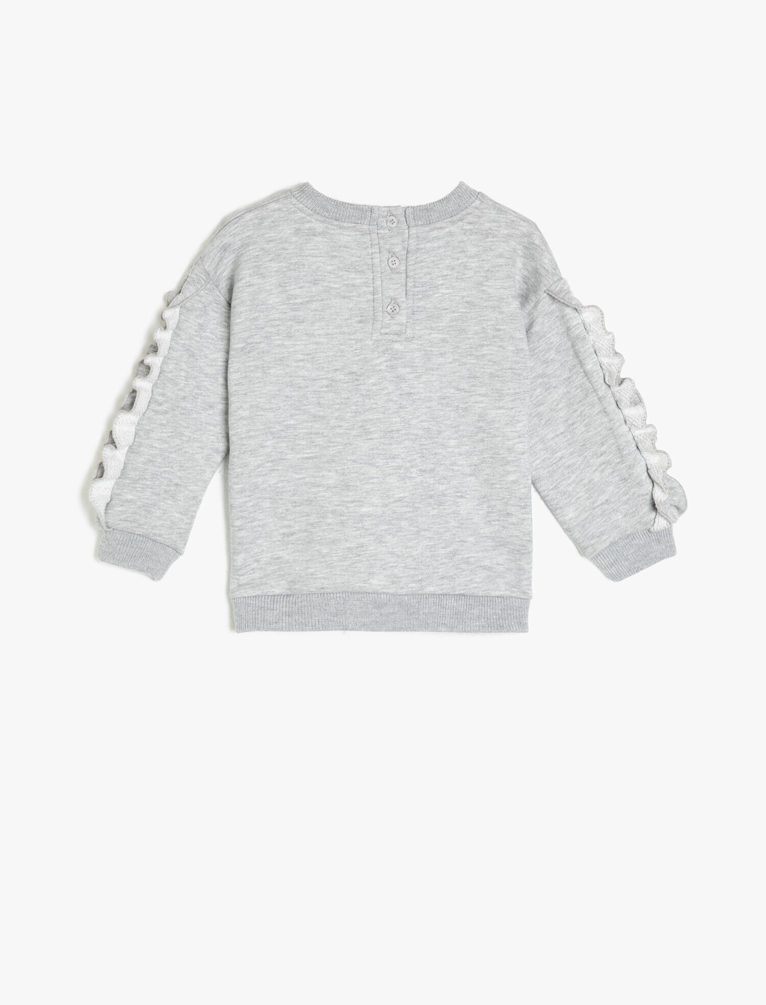  Kız Bebek Baskılı Sweatshirt