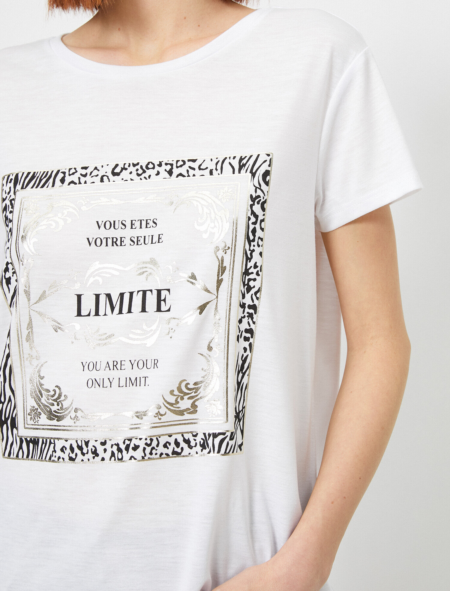   Yazılı Baskılı Tişört