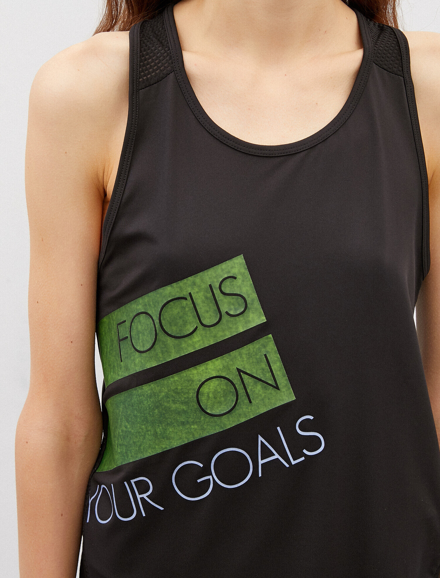 Slogan Baskılı Spor Atlet