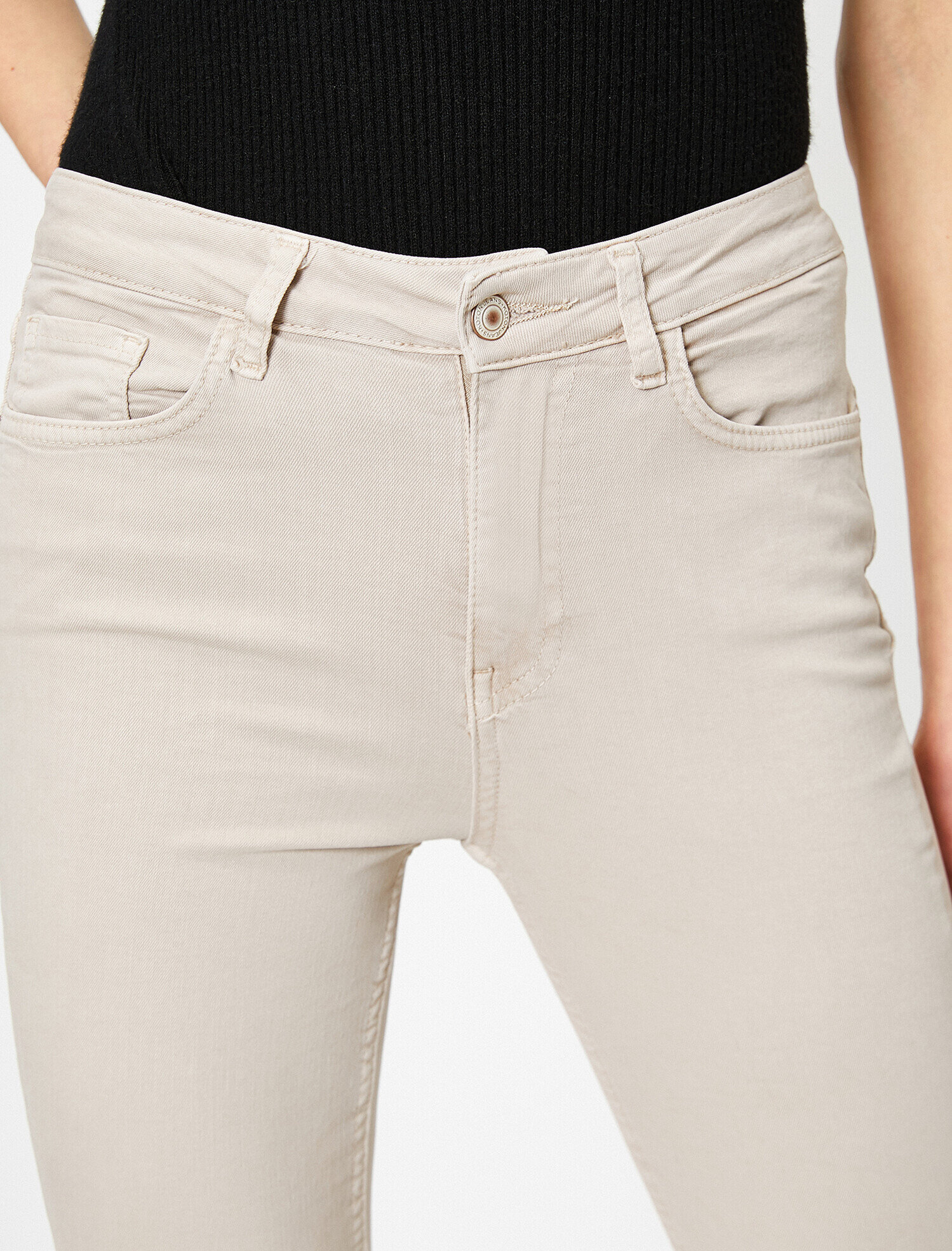   Cep Detaylı Pantolon