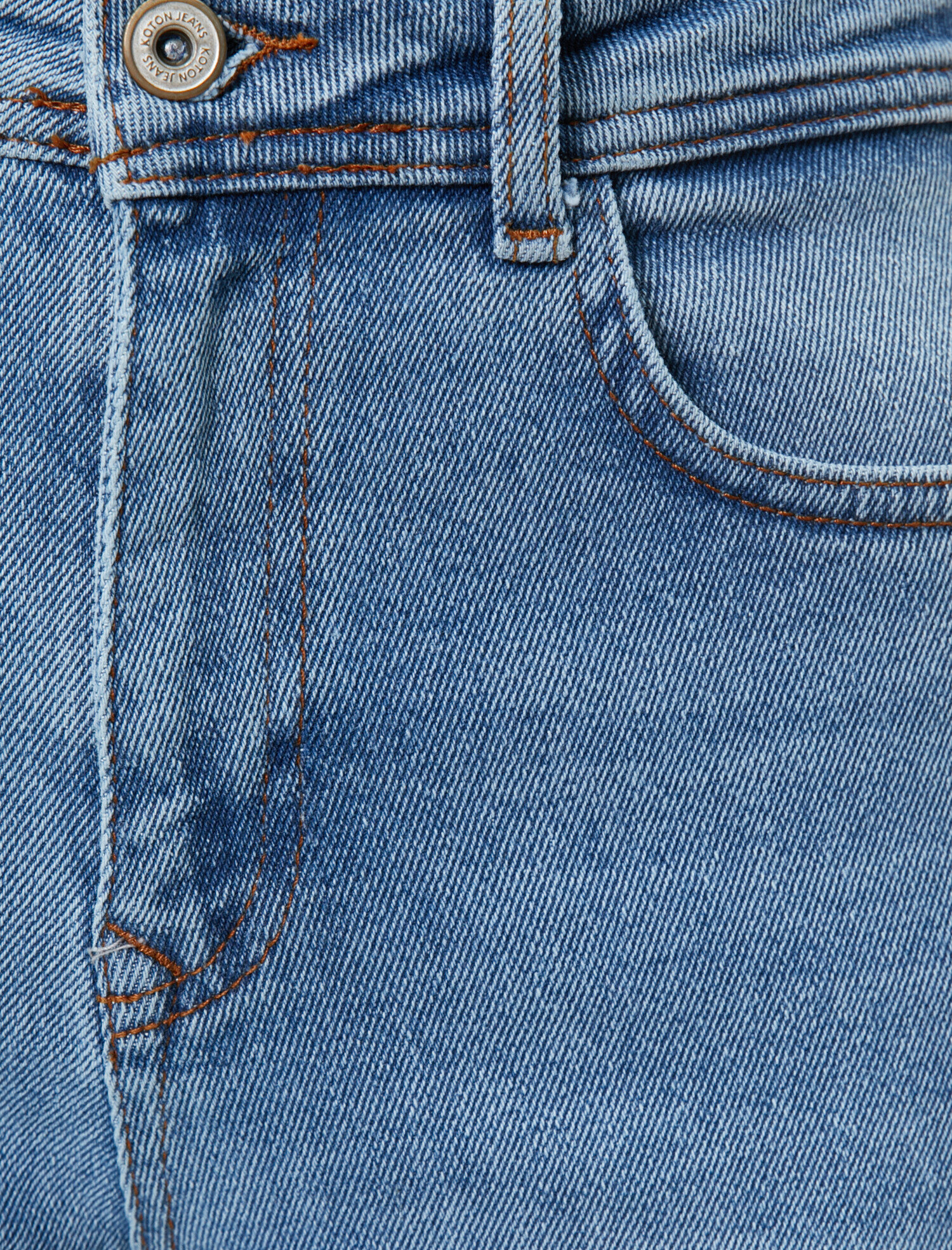   Eve Slim Jean - Yüksek Bel Normal Kesim Hafif Düz Paça Pantolon