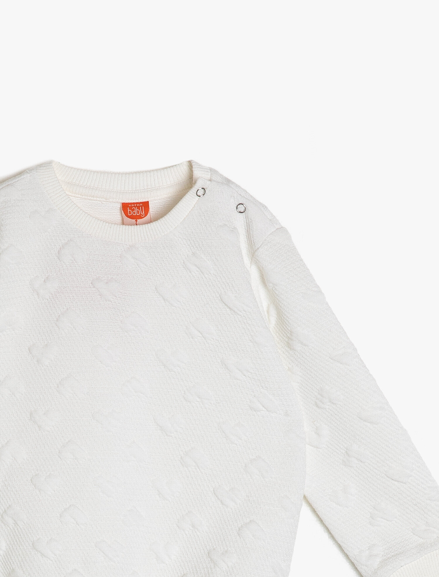  Kız Bebek Desenli Sweatshirt