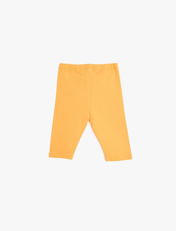 Kız Bebek İşlemeli Tayt