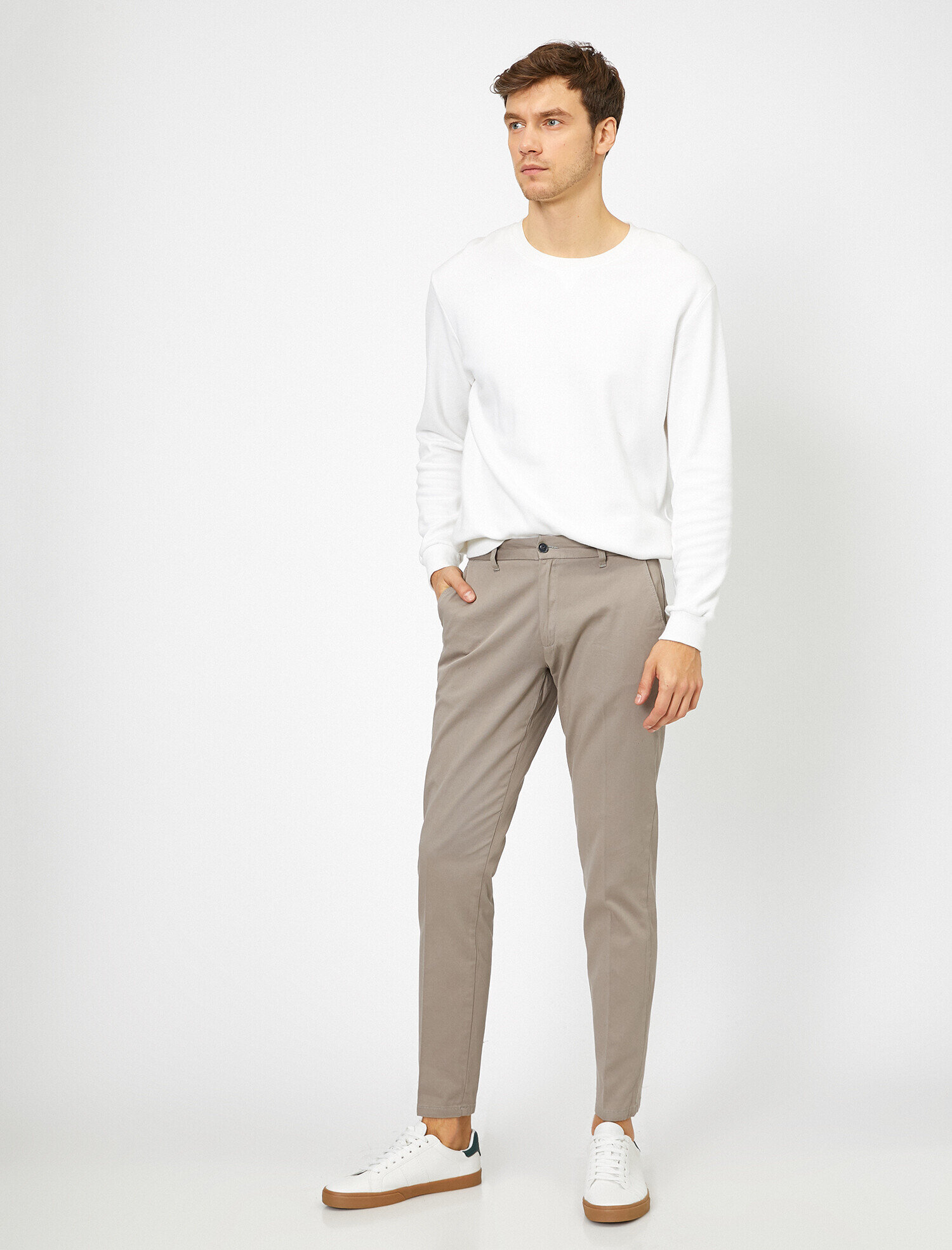   Cep Detaylı Pantolon