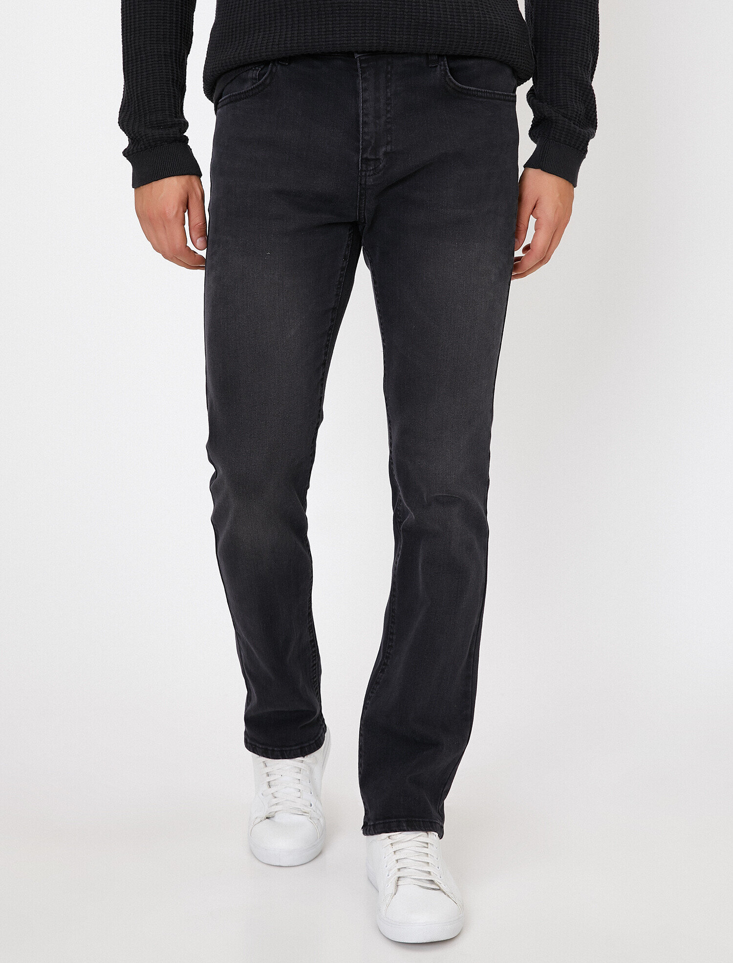   Straight Fit Boru Paça Kot Pantolon - Mark Jean