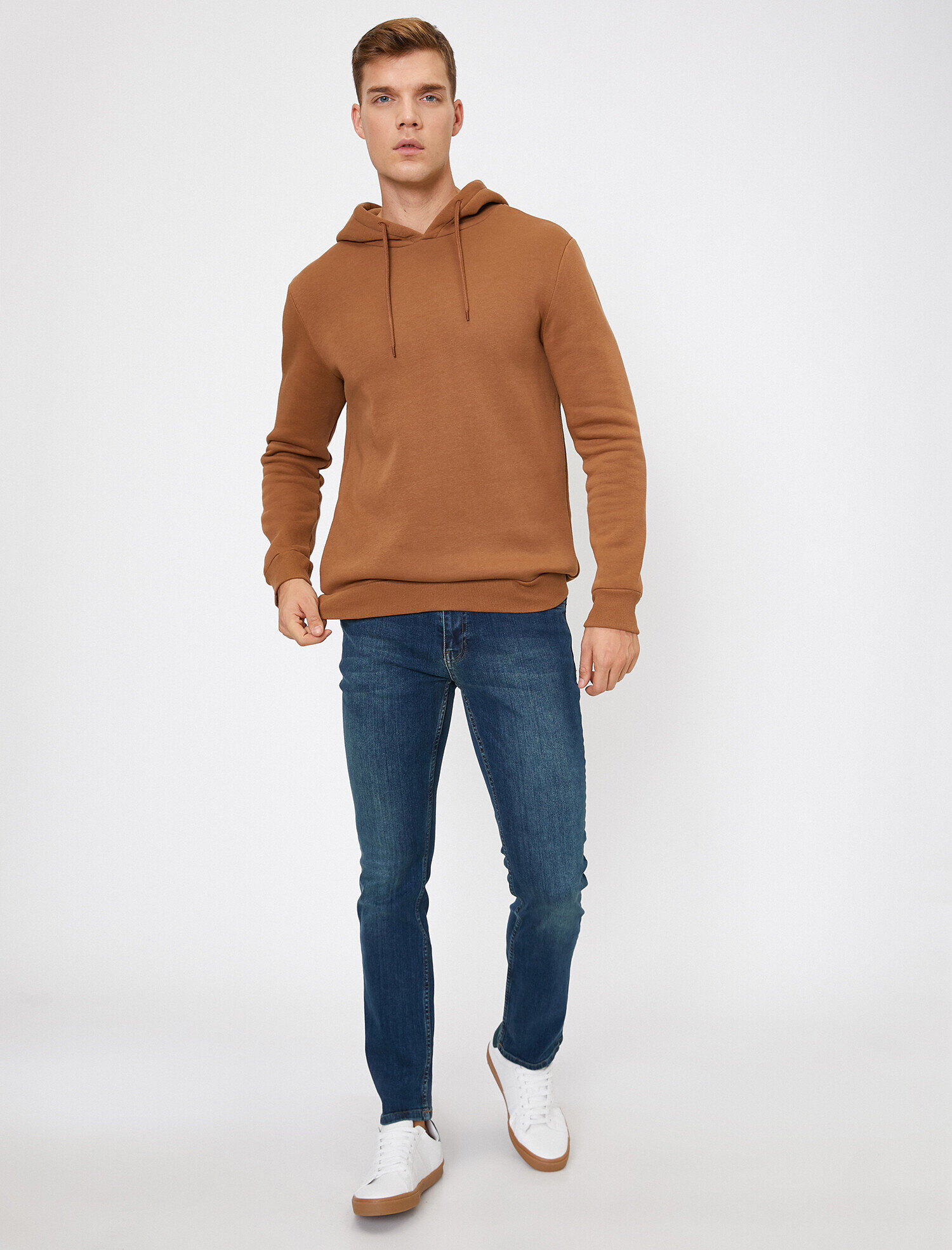 Straight Fit Boru Paça Kot Pantolon - Mark Jean