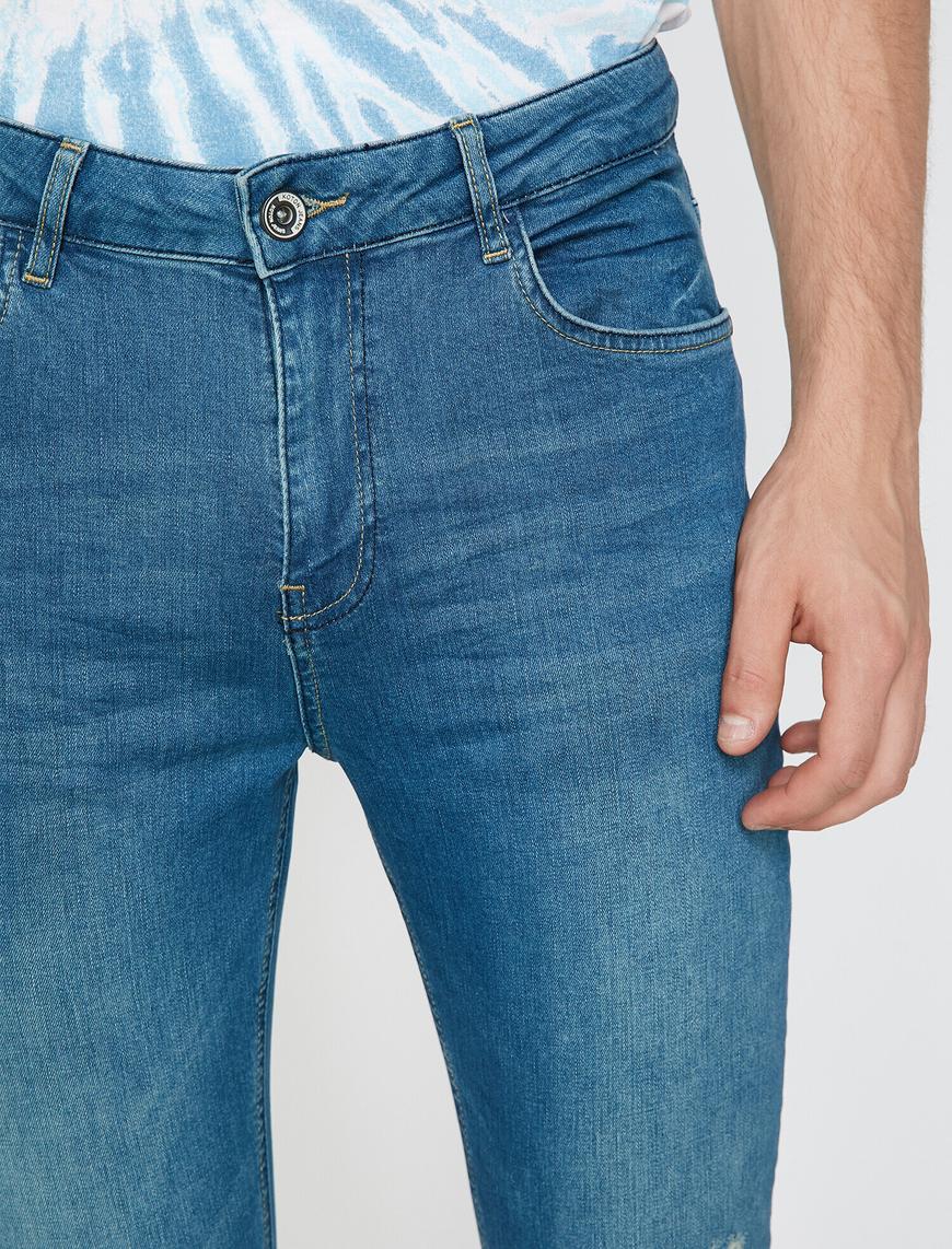   Tapered Fit Kot Pantolon - Joe Jean