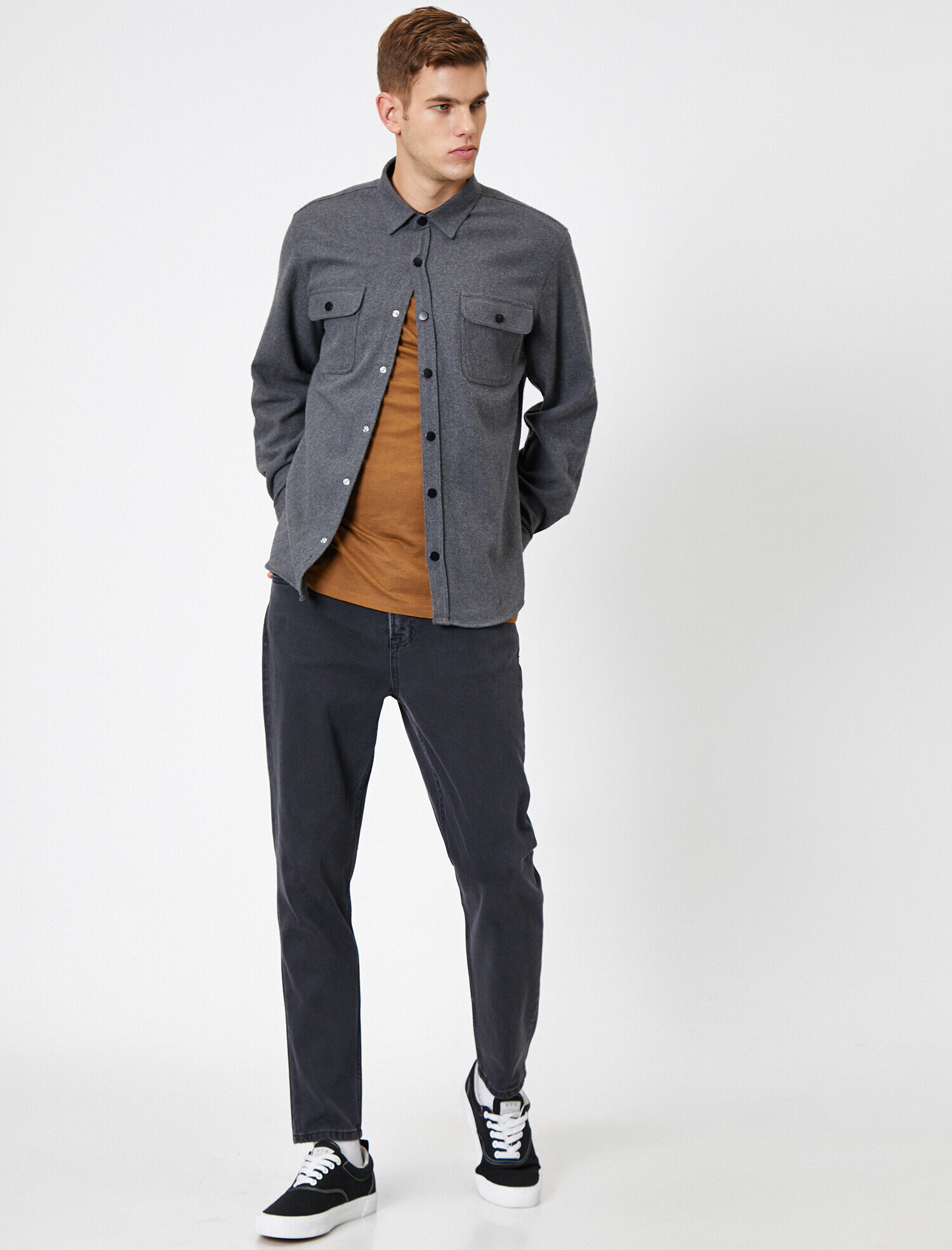   Regular Fit Kot Pantolon - Robert Jean