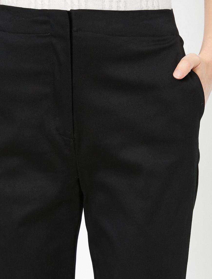   Cep Detaylı Basic Pantolon