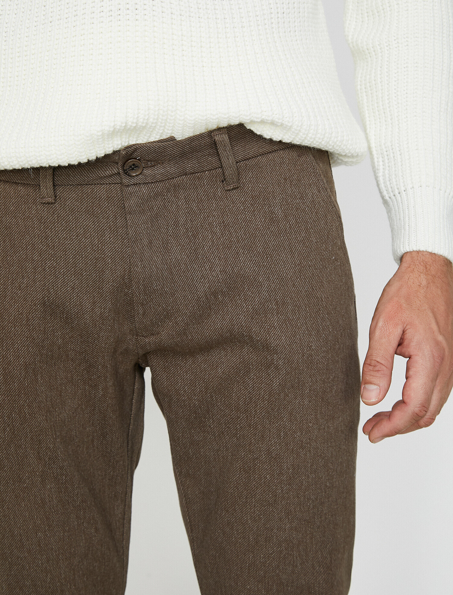   Cep Detaylı Slim Fit Pantolon