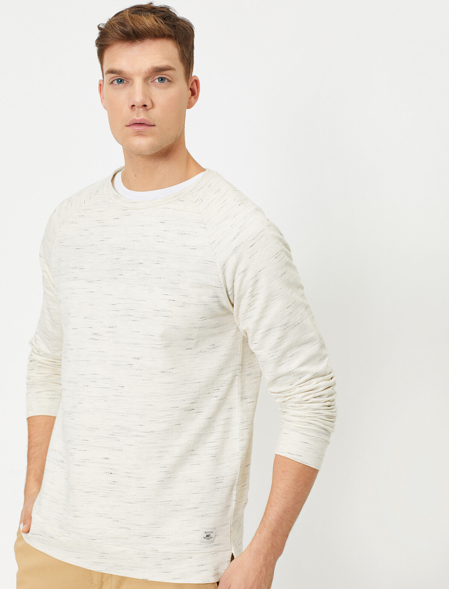 Bisiklet Yaka Mevsimlik Slim Fit Basic Kazak