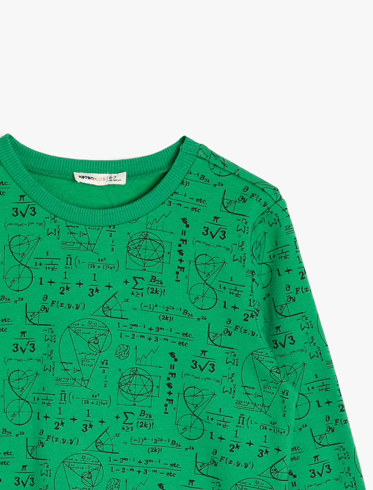  Erkek Çocuk Desenli Sweatshirt Uzun Kollu