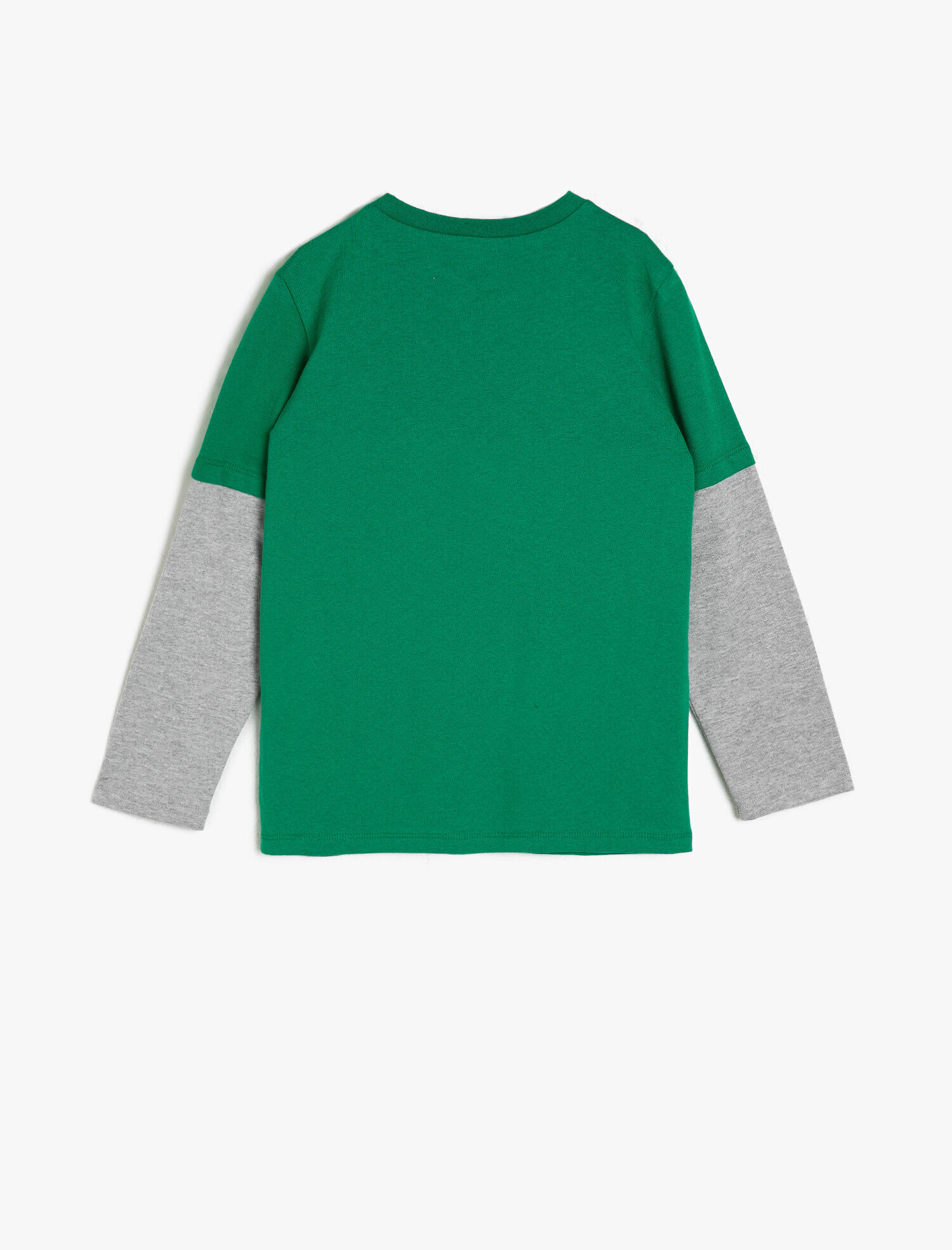  Erkek Çocuk Baskılı Tişört Uzun Kollu