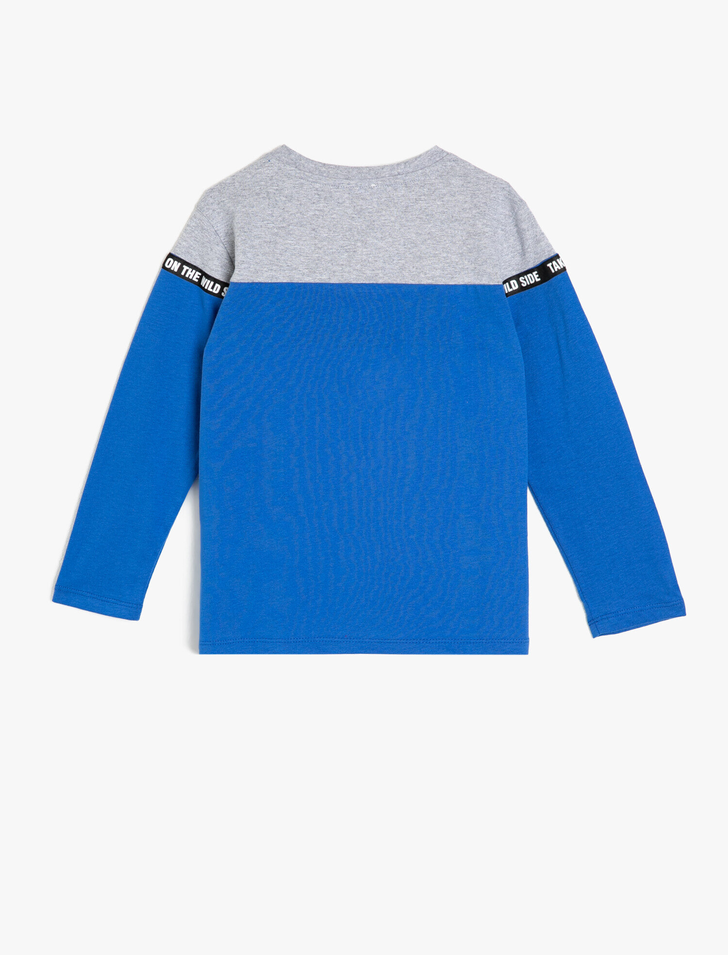  Erkek Çocuk Baskılı Tişört Uzun Kollu