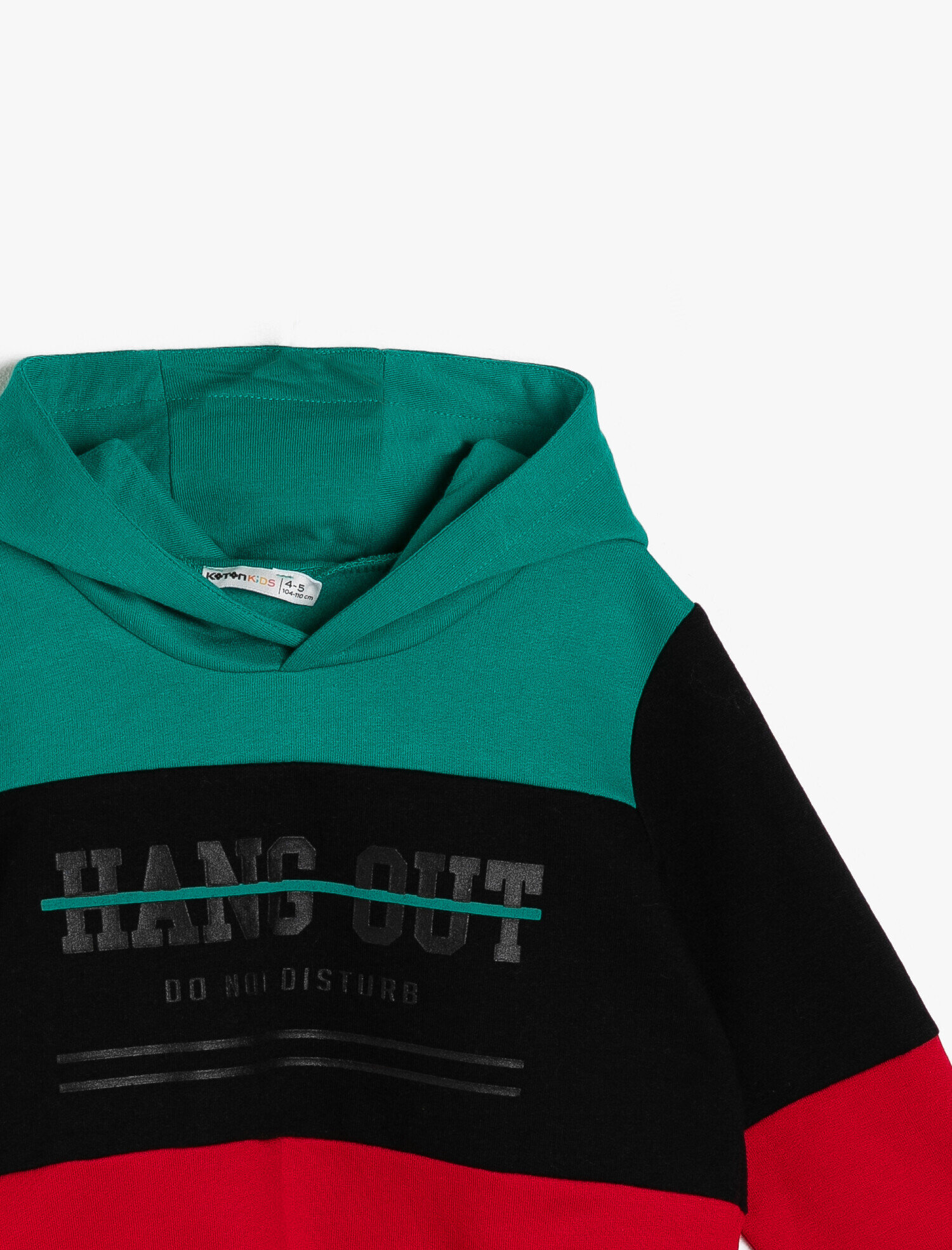 Erkek Çocuk Kapşonlu Sweatshirt Uzun Kollu