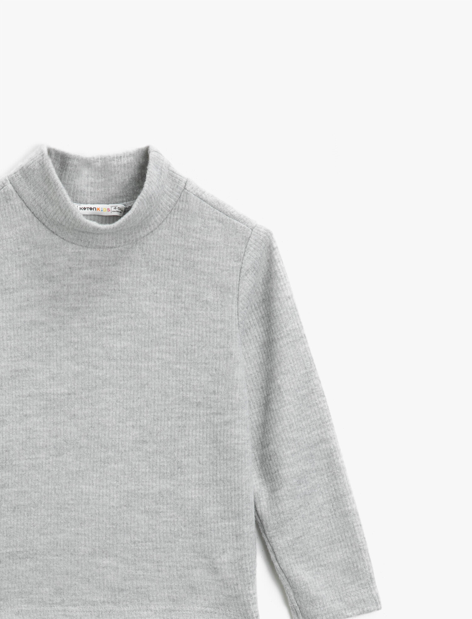 Kız Çocuk Yüksek Yaka Sweatshirt