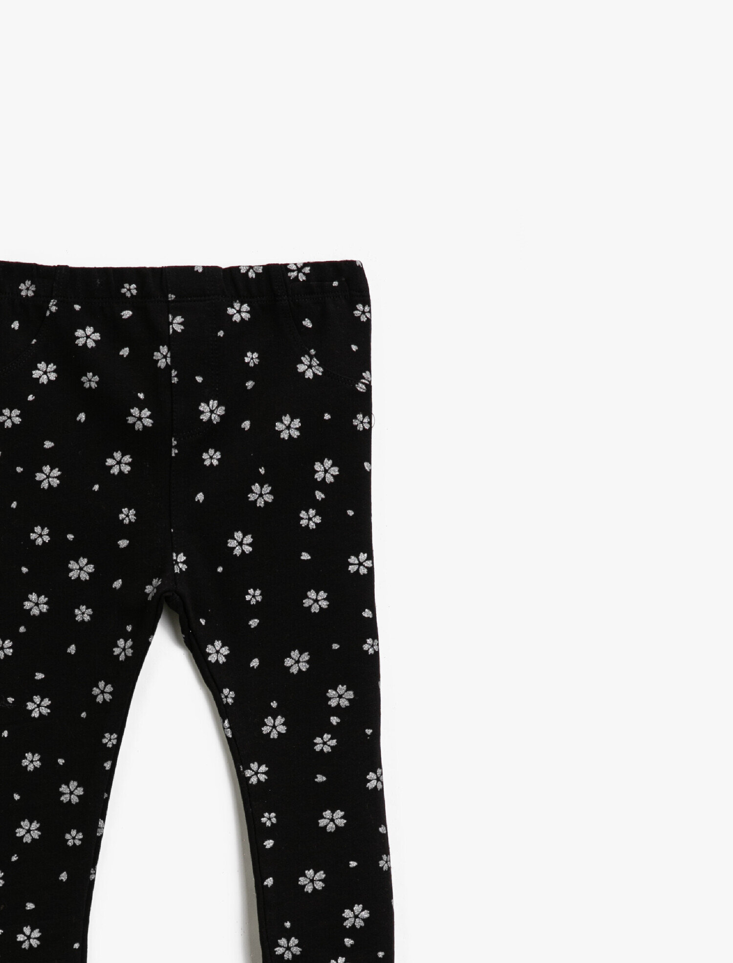  Kız Bebek Baskılı Pamuklu Tayt