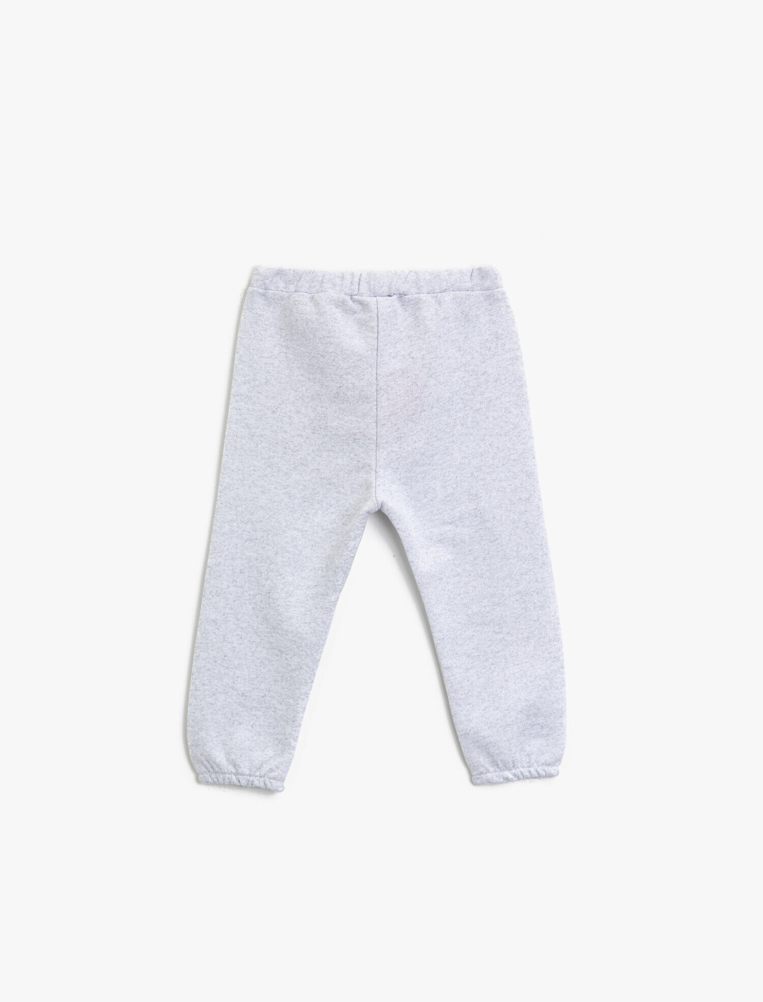  Kız Bebek Simli Baskılı Pamuklu Eşofman Altı