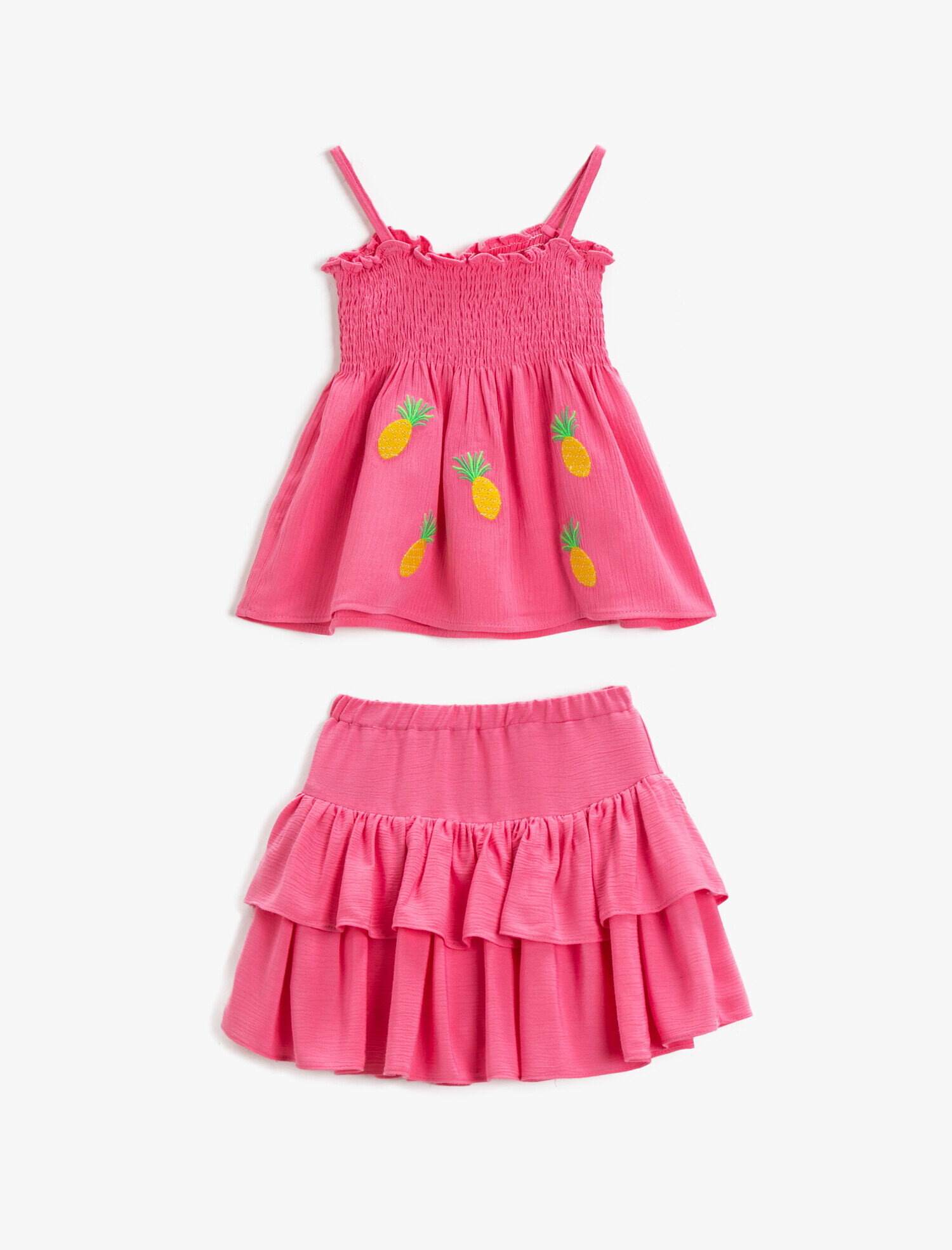 Kız Bebek Fırfırlı Etek