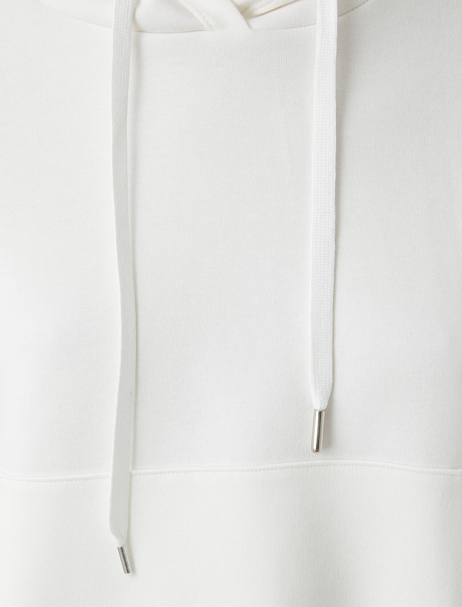 Kapüşonlu Pamuklu Sweatshirt Cepli