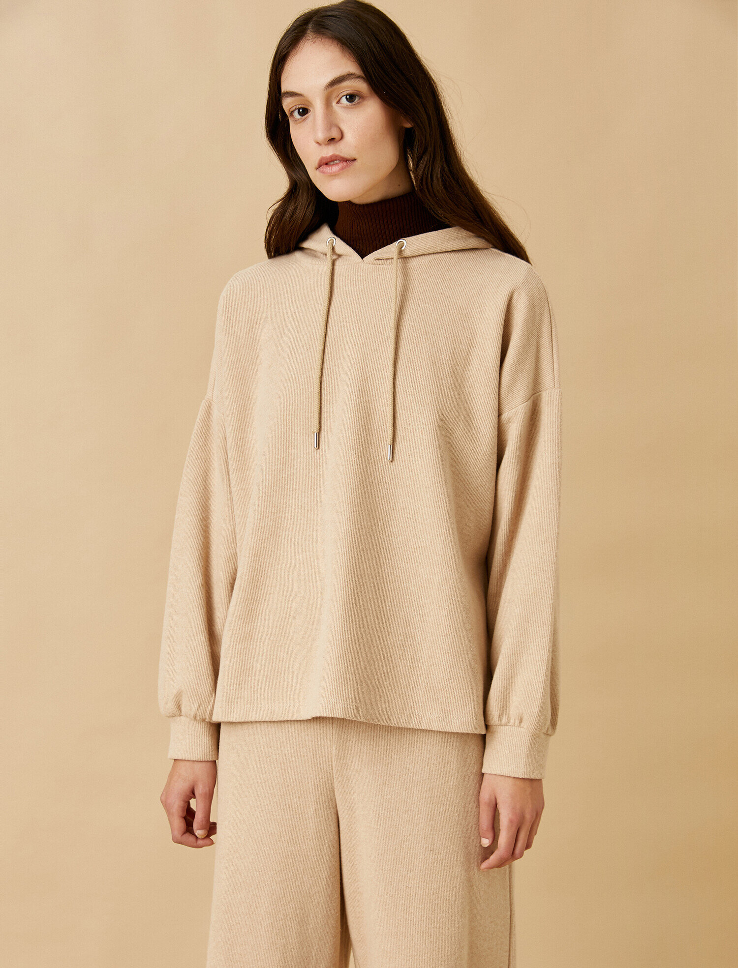   Pamuklu Kapüşonlu Sweatshirt