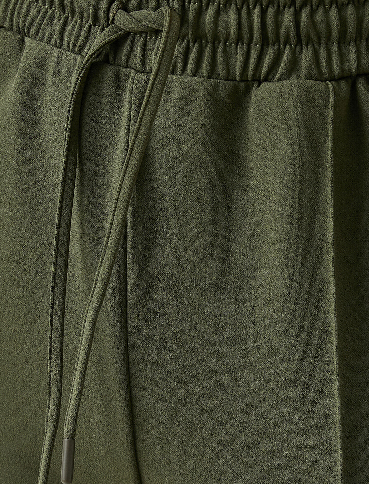 Beli Lastikli Pantolon Bilek Boy