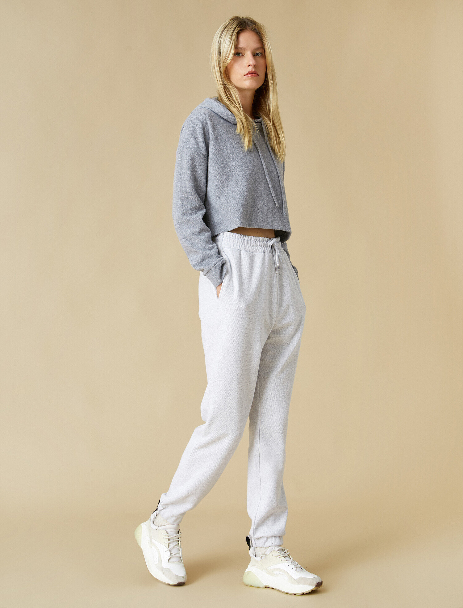   Belden Bağlamalı Eşofman Altı