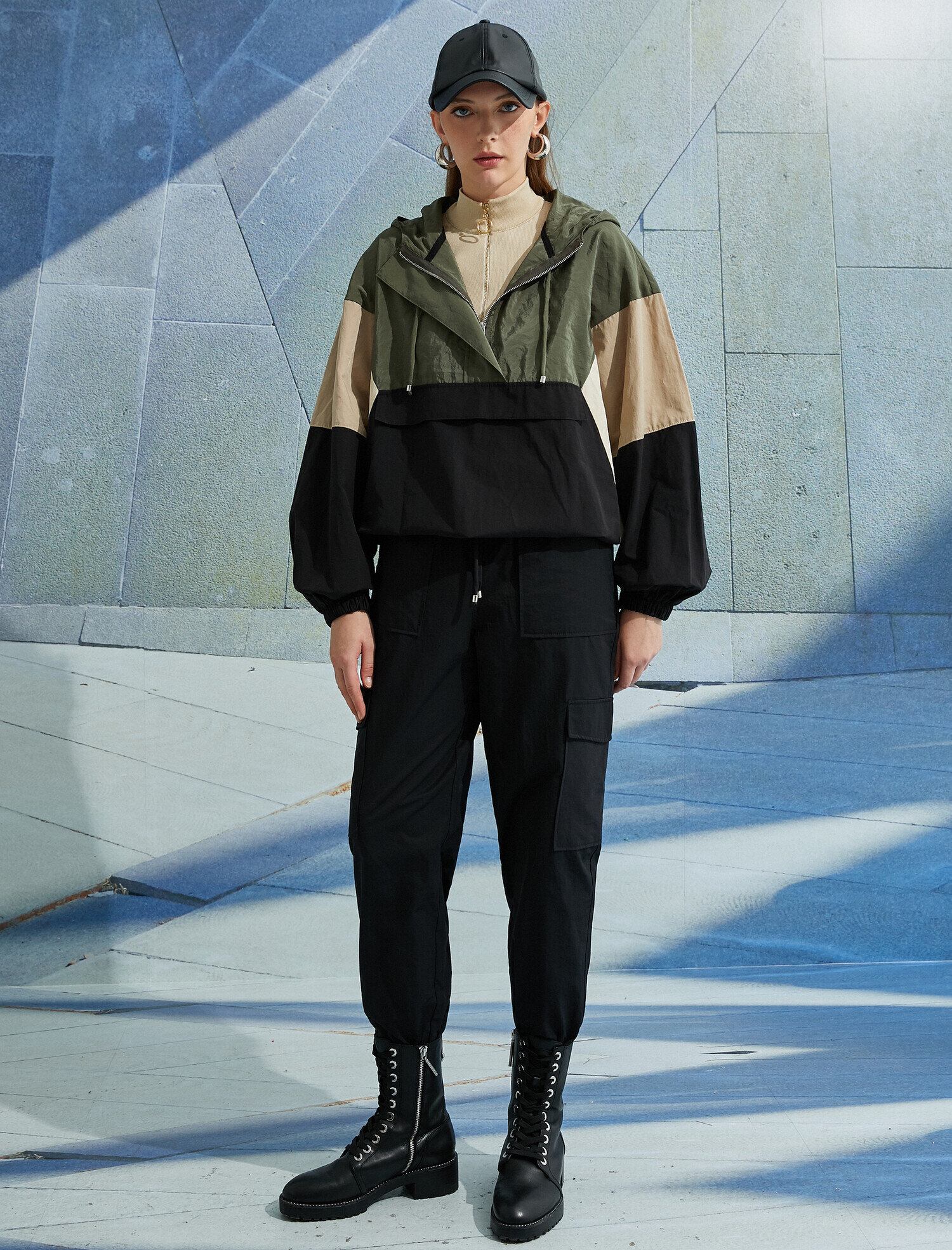   Beli Lastikli Kargo Pantolon