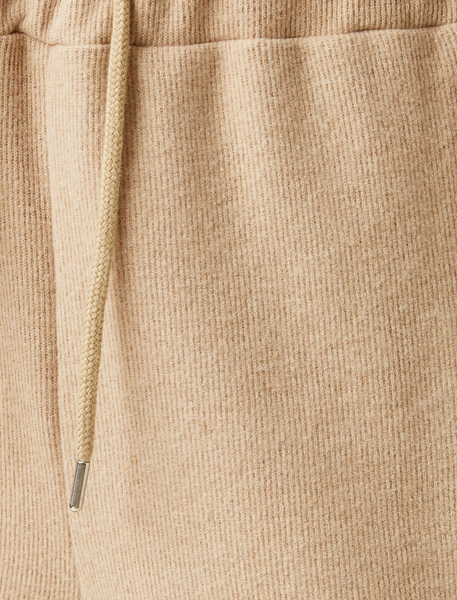   Beli Bağcıklı Pantolon Geniş Paça