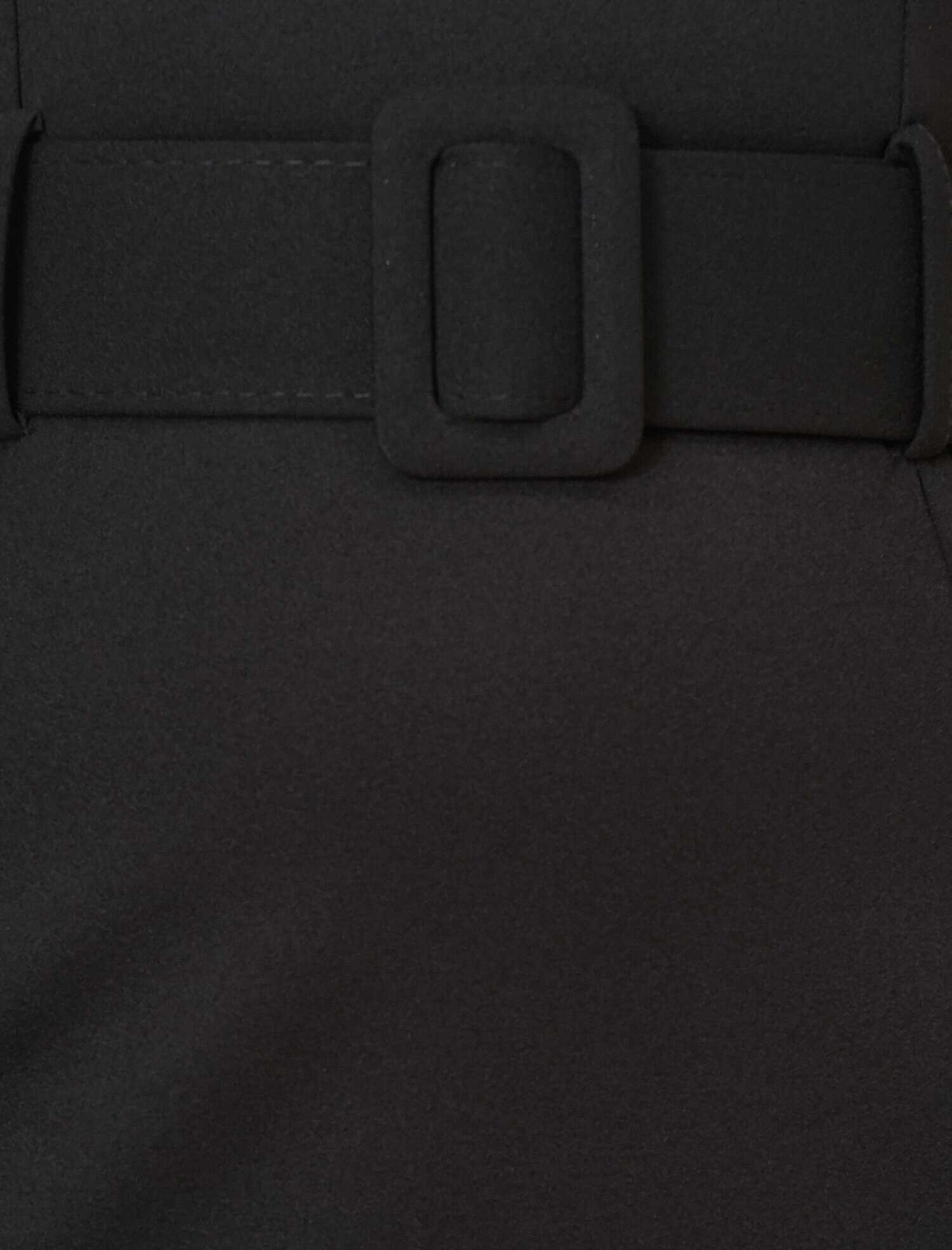   Kemer Detaylı Mini Elbise