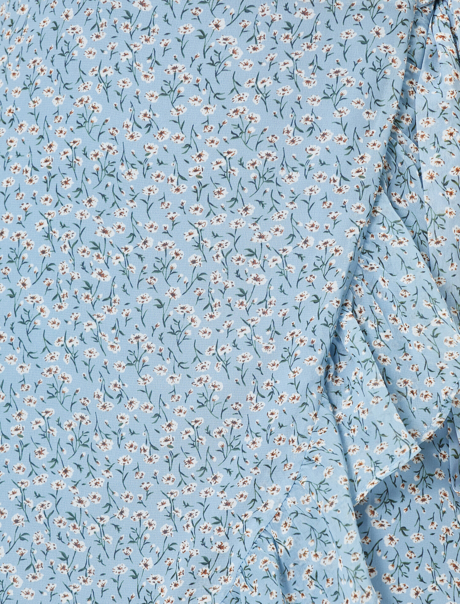   Çiçek Desenli Anvelop Elbise