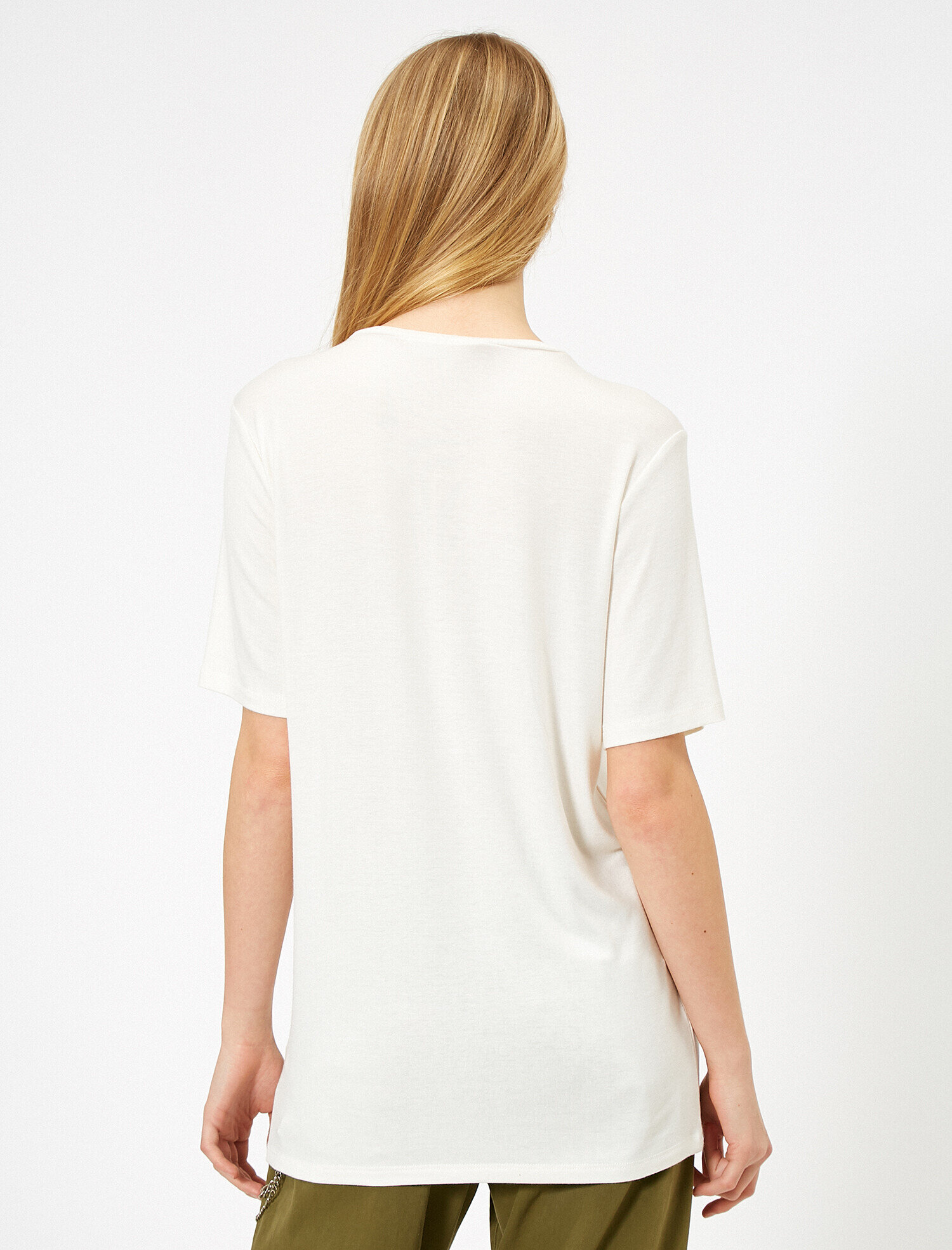   Bisiklet Yaka Tişört