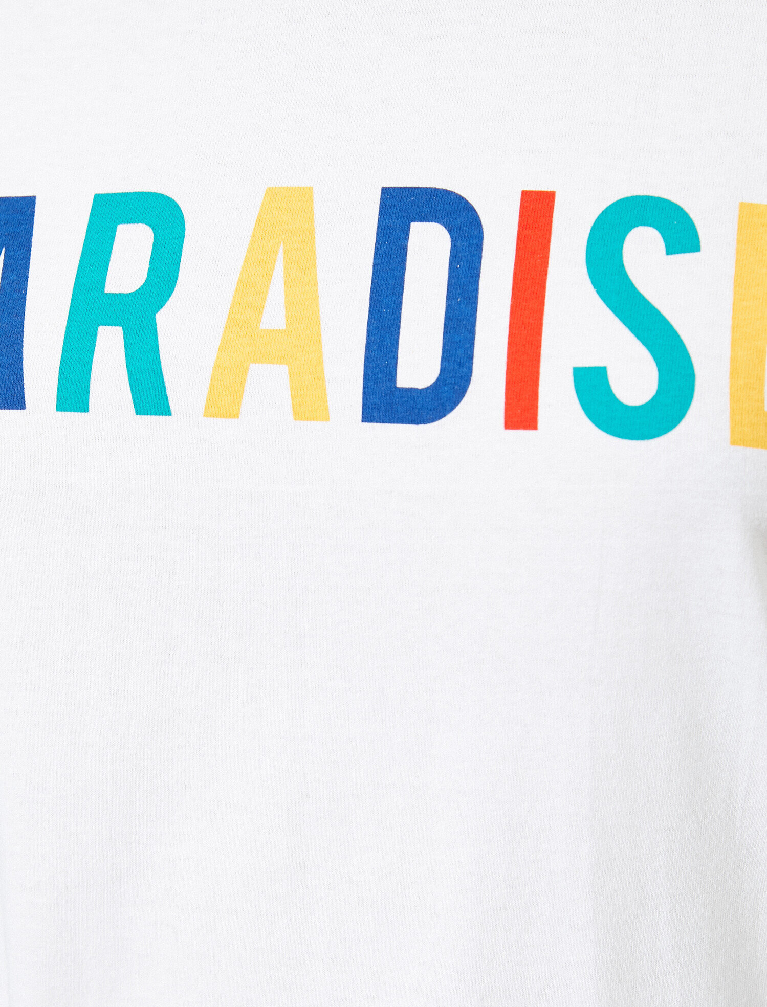   Bisiklet Yaka Yazılı Baskılı Kısa Kollu Tişört