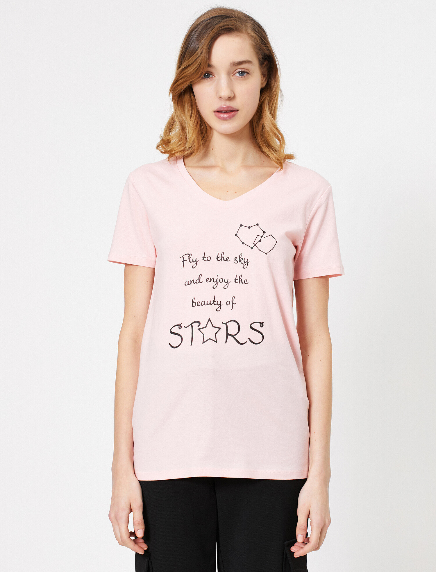   Yazılı Baskılı Tişört