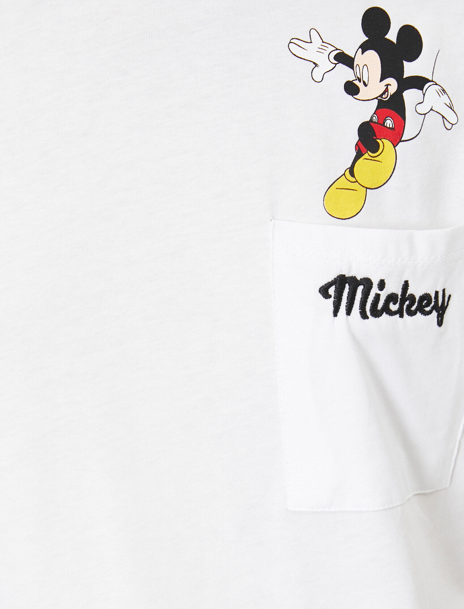   Mickey Mouse Lisanslı Baskılı Tişört