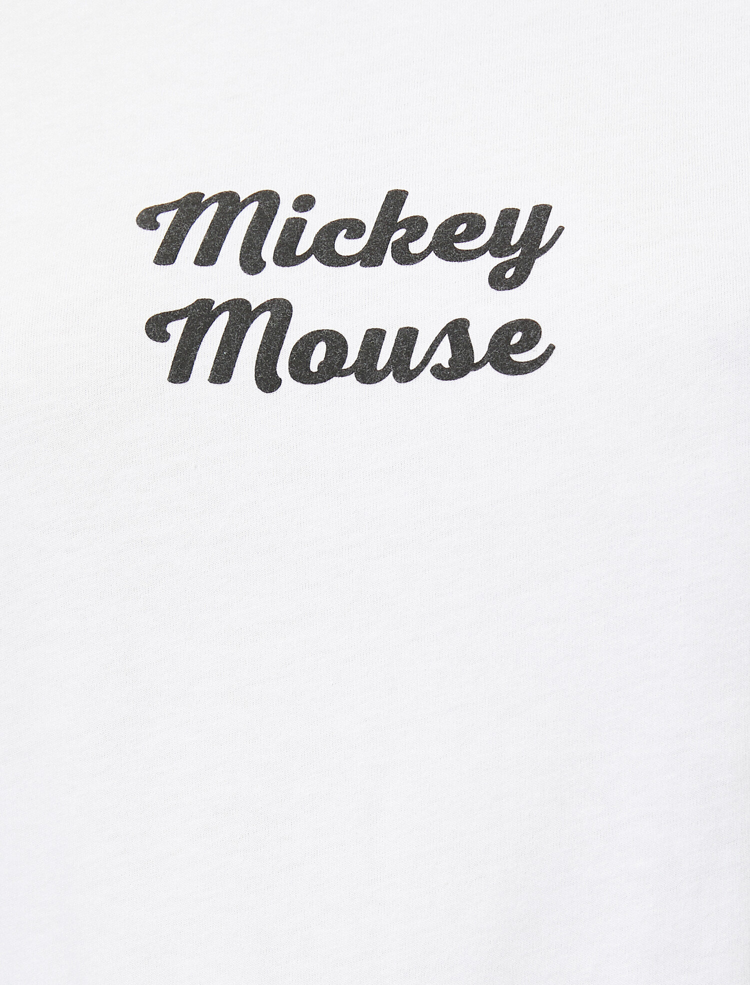   Mickey Mouse Lisanslı Yazılı Baskılı Tişört