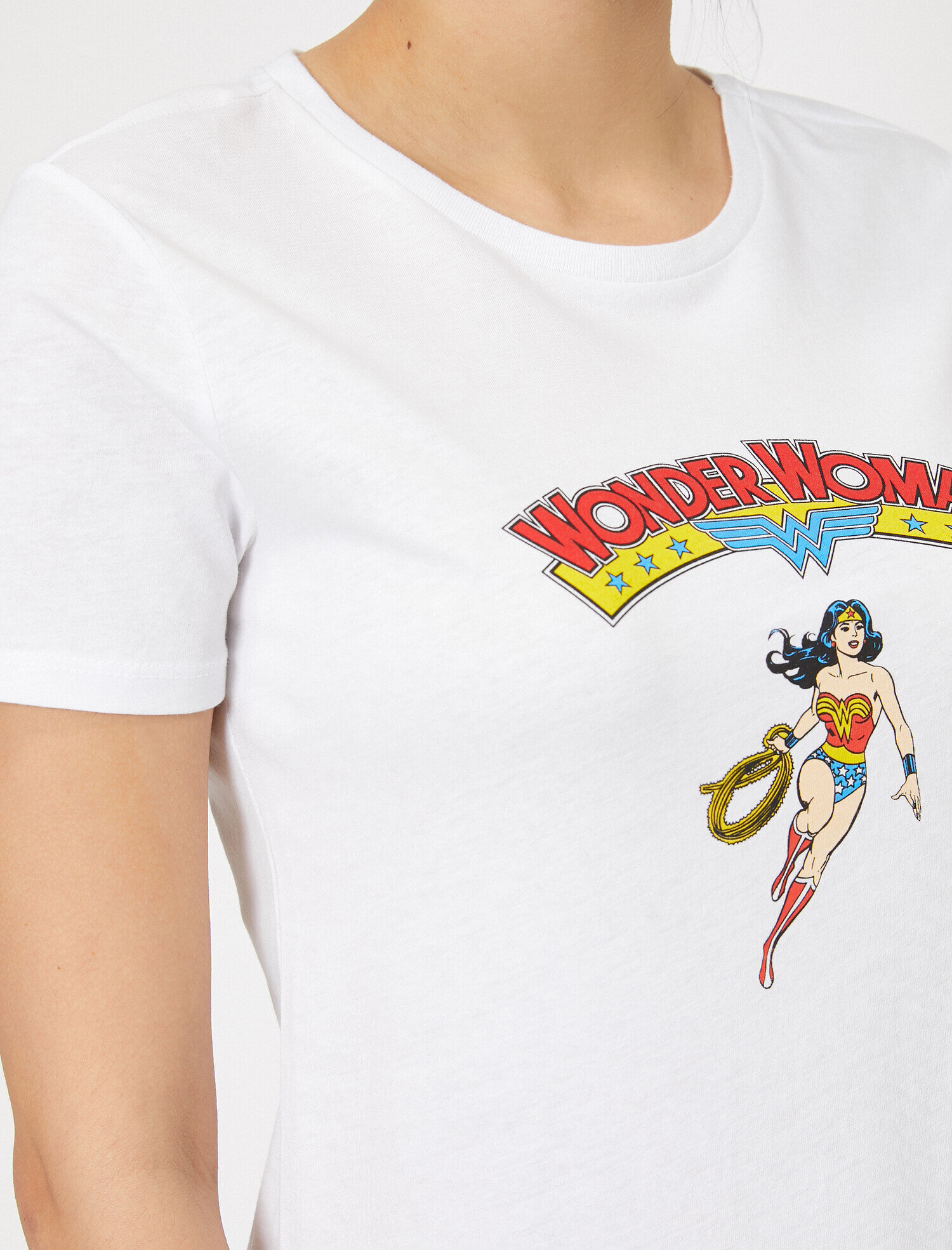   Wonder Woman Lisanslı Baskılı Tişört