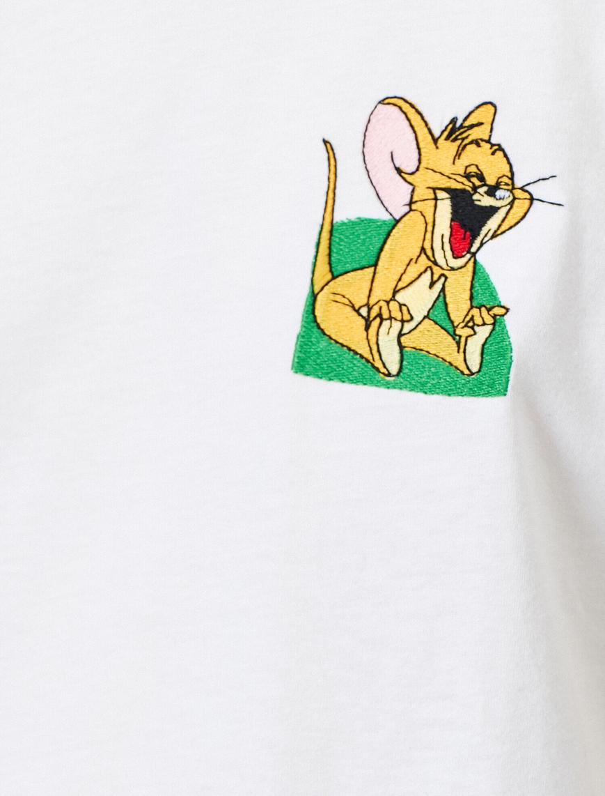   Tom & Jerry Nakışlı Lisanslı Kısa Kollu Tişört