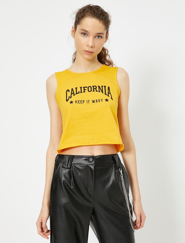  Yazılı Baskılı Atlet