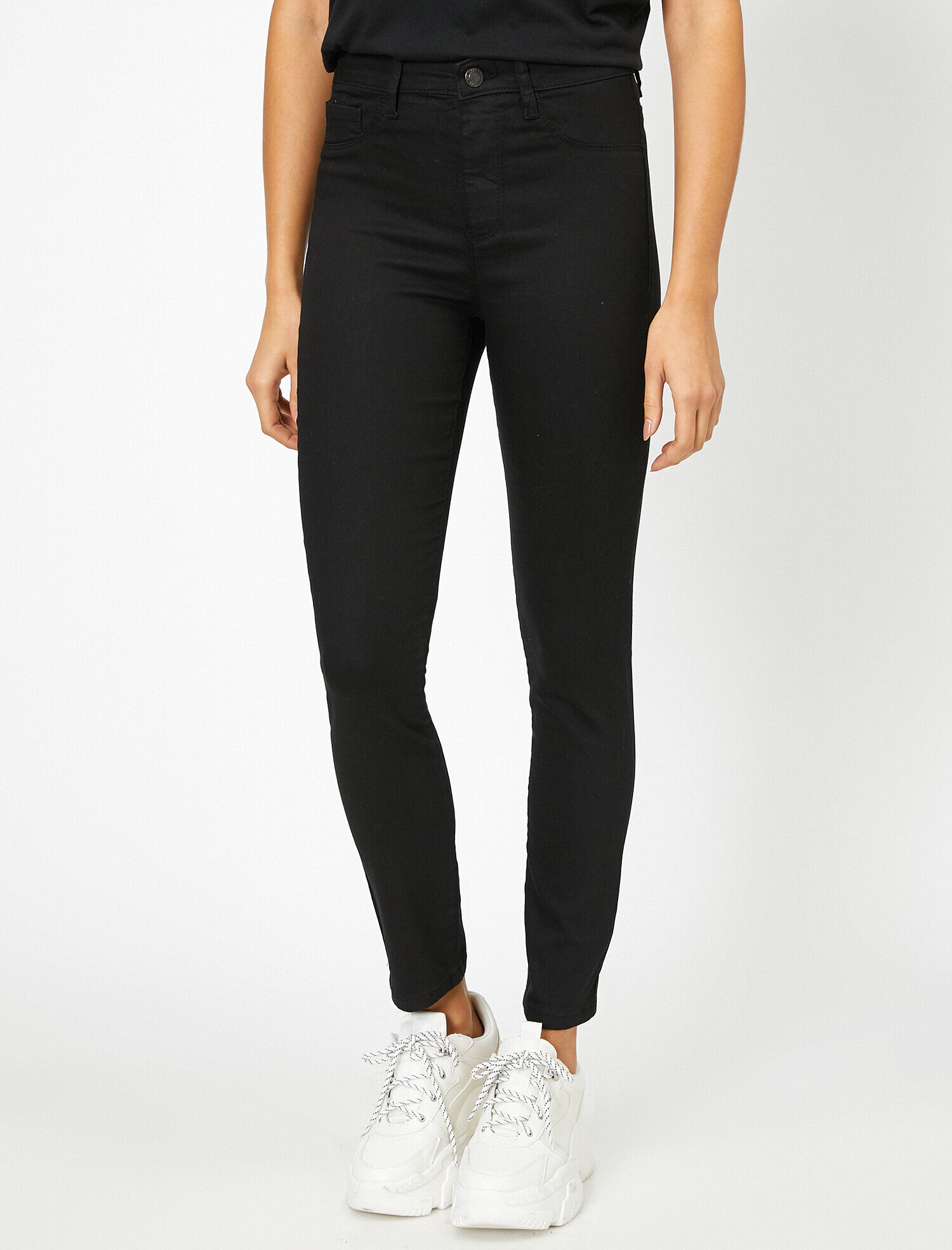   Skinny Fit Jean -Yüksek Bel Dar Kesim Dar Paça Pantolon