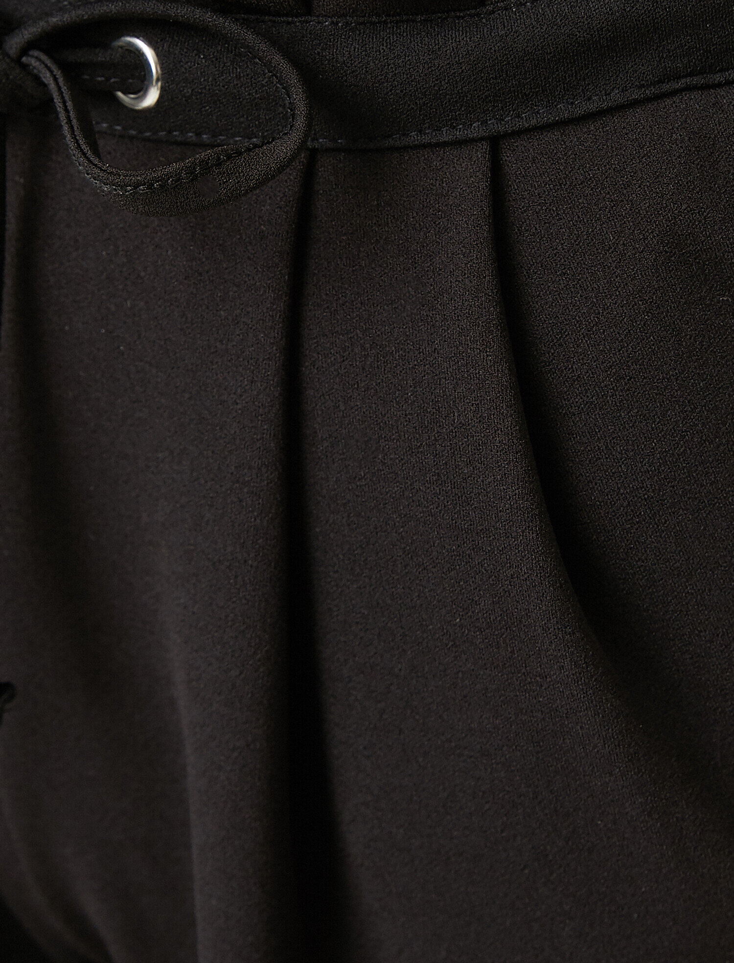   Normal Bel Beli Bağlamalı Cep Detaylı Pantolon